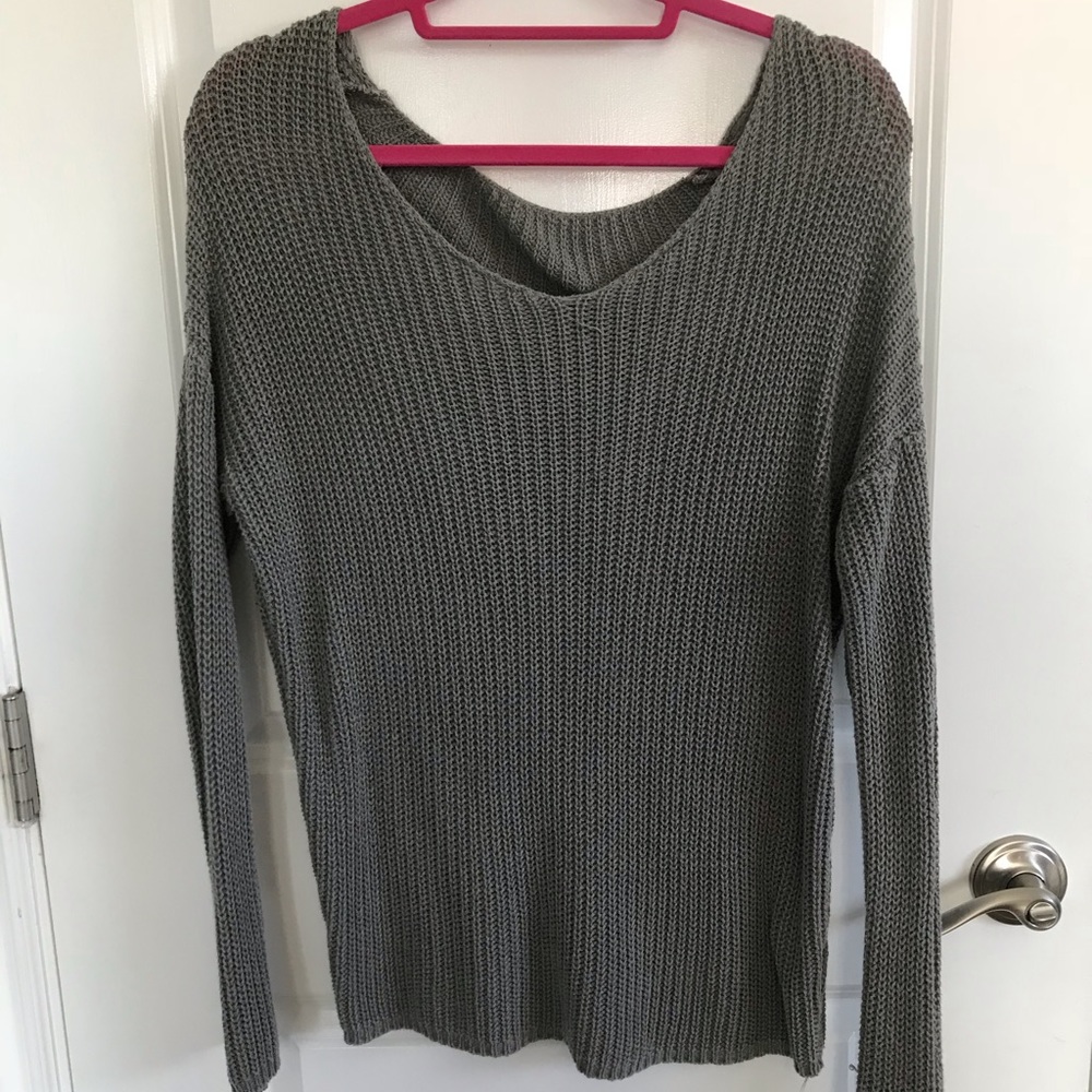 Green sweater